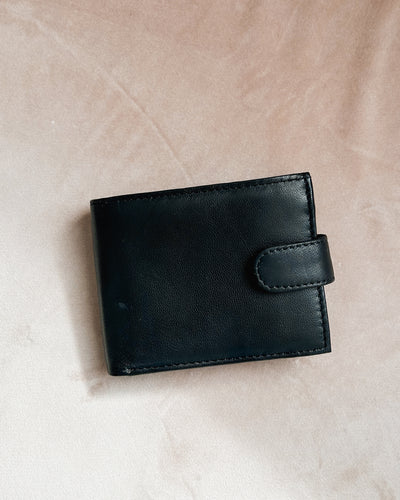 Mark Button Closure Wallet