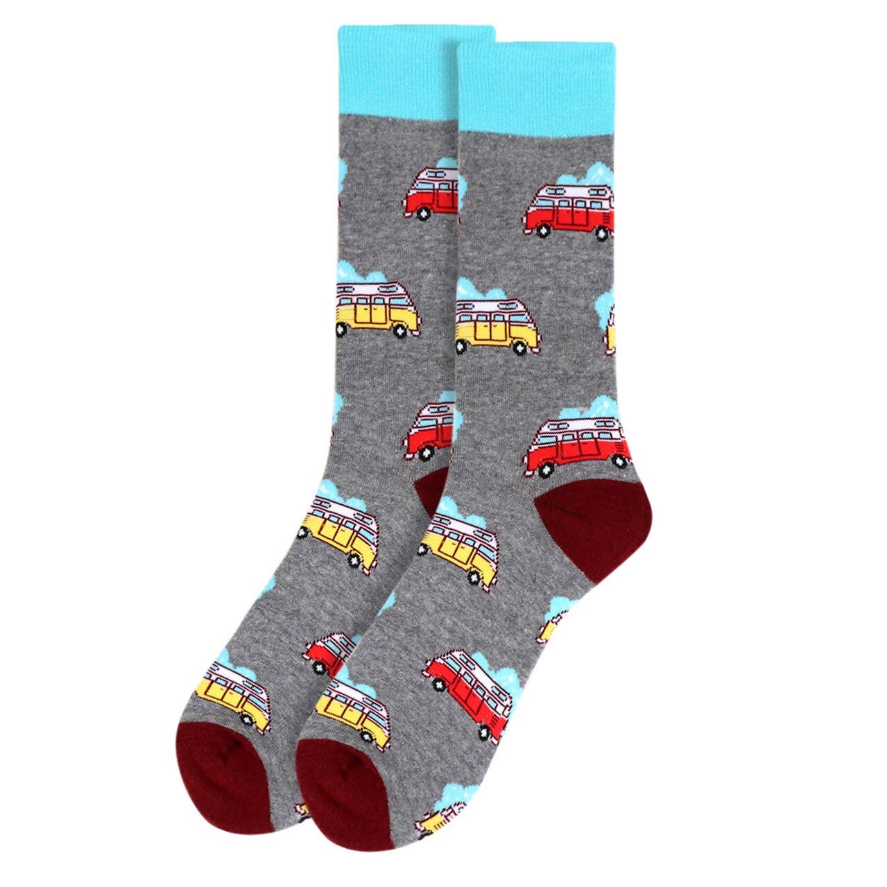 Men’s Printed Crew Socks