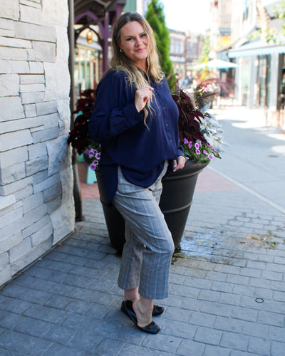 Pull On Cropped Pant