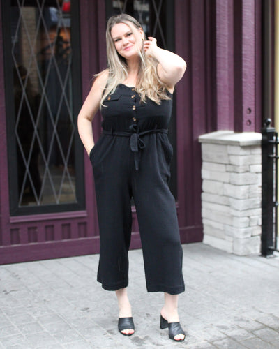 Cotton Gauze Jumpsuit