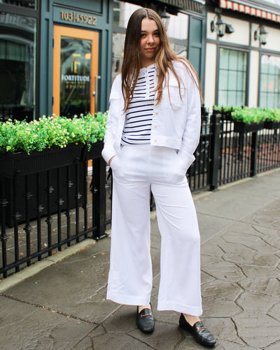Button Up Jacket with Chest Pockets