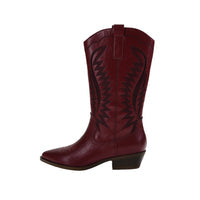 Jumble Western Boot - Red
