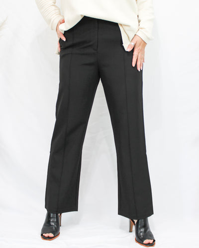 Trouser with Pin Tucks