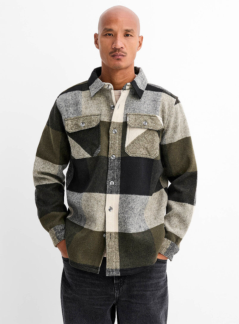 Check Pattern Over Shirt