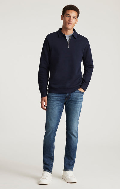 Half Zip Sweatshirt