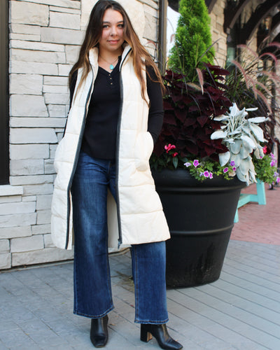 Henley Top with Buttons