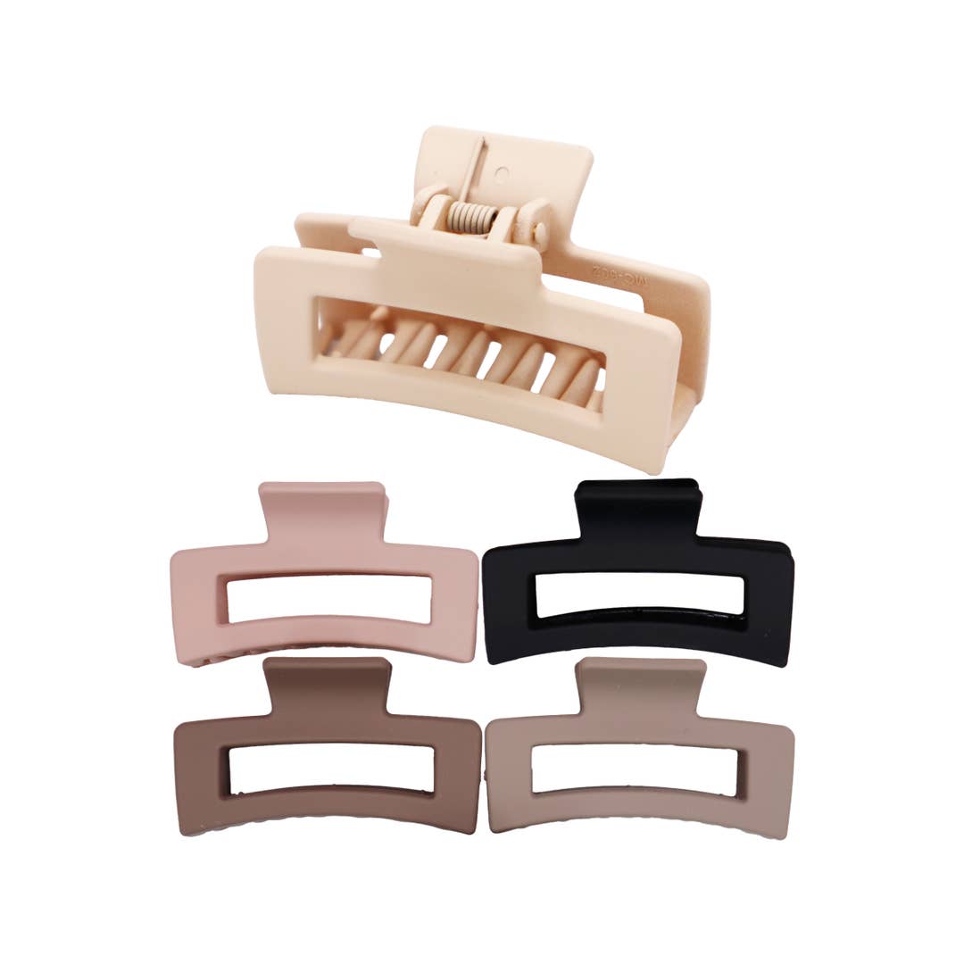 Small Block Hair Claw