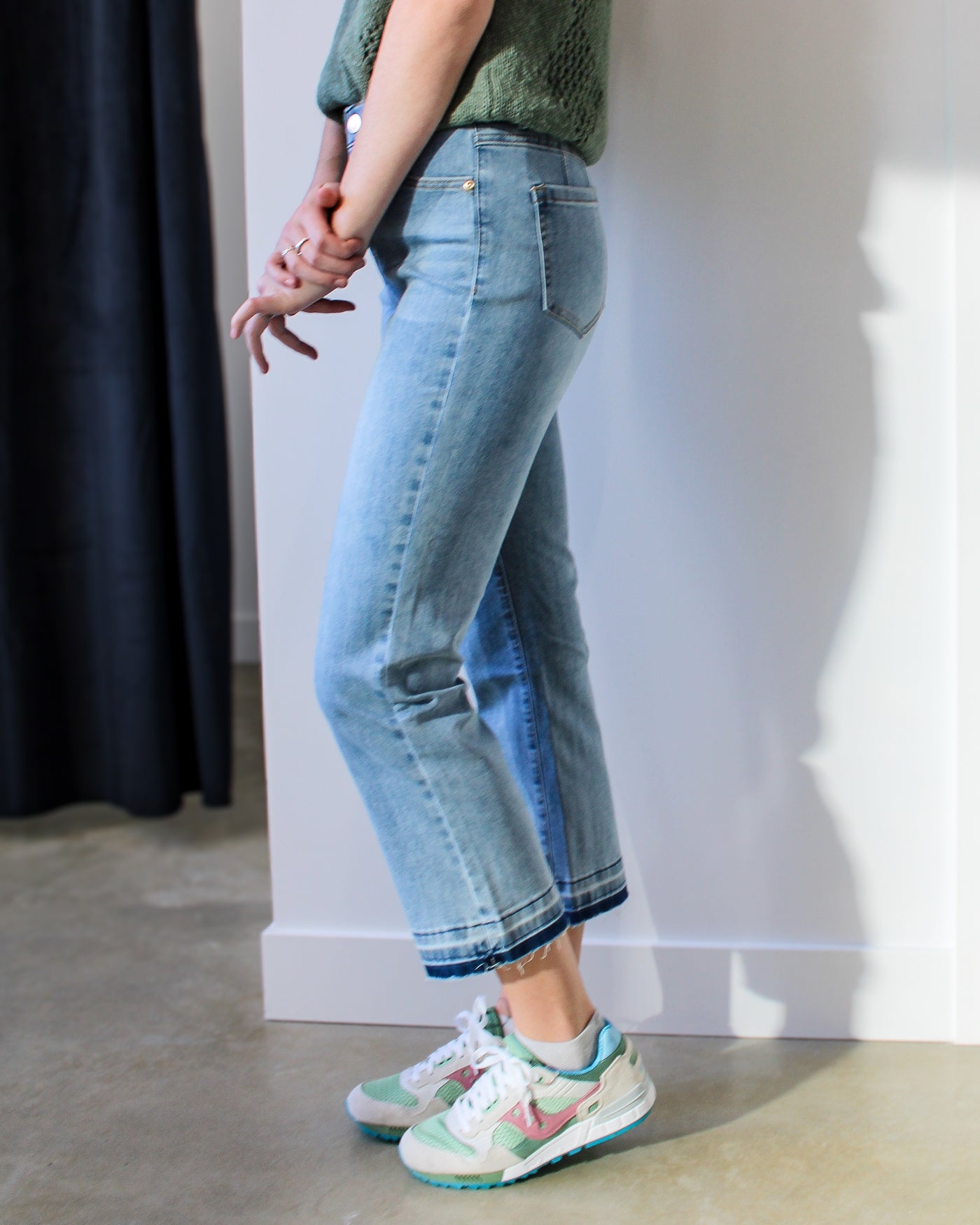 Sophia Microflare Crop Jeans