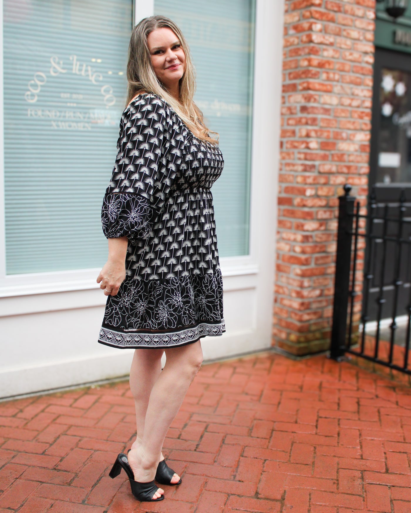 Embroidered Dress - Wear 2 Ways