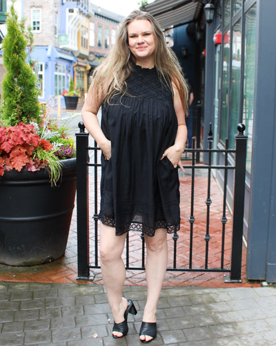 Lined Sleeveless Dress
