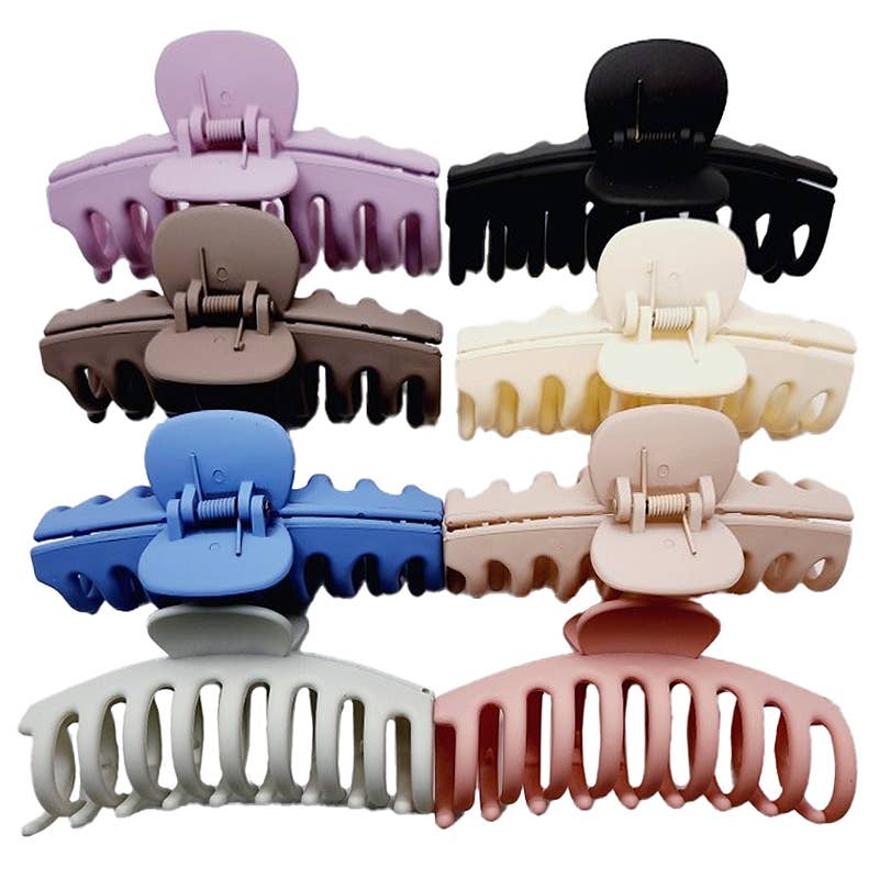 Wide Curve Large Hair Claw