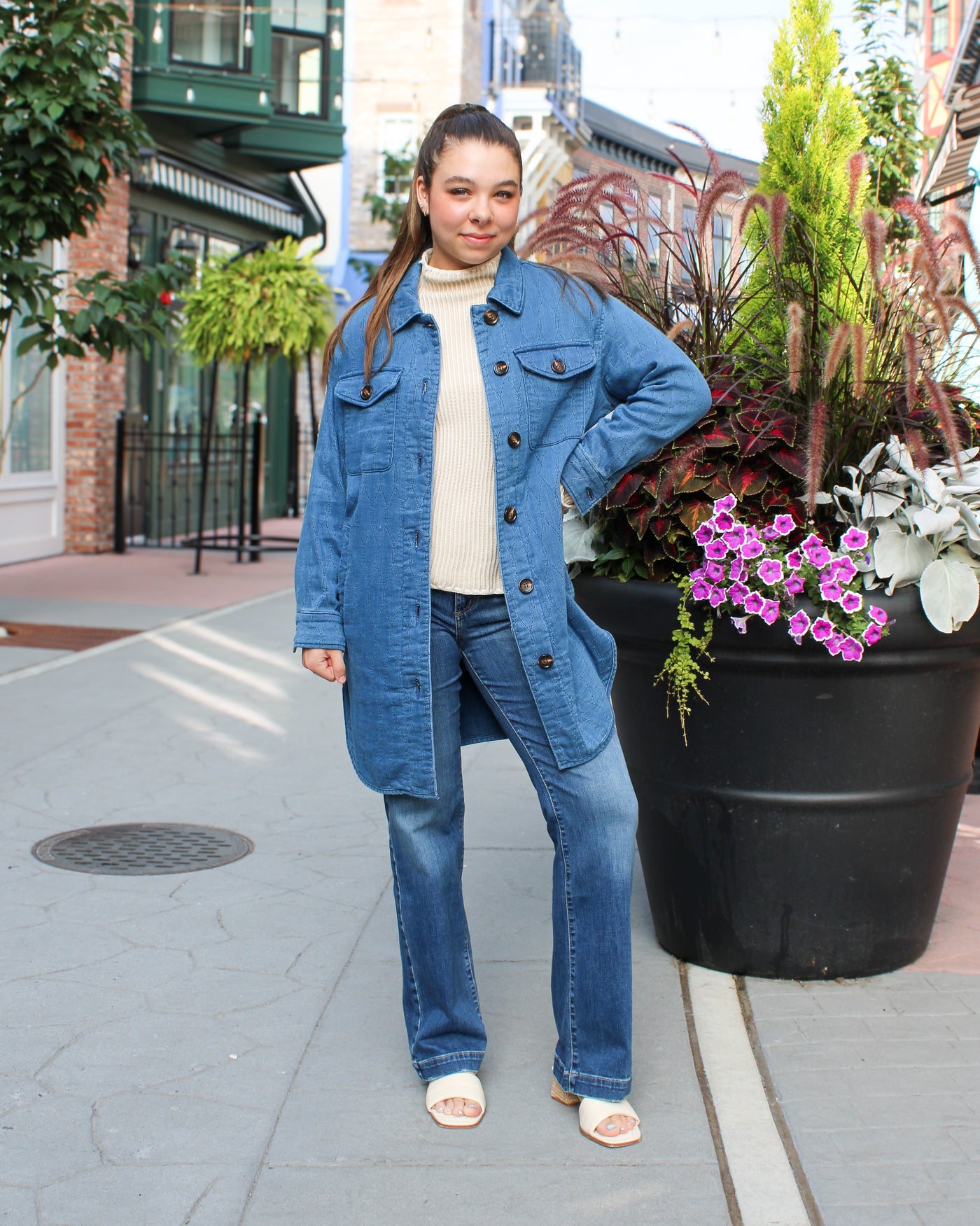 Blue Bliss Quilted Jacket