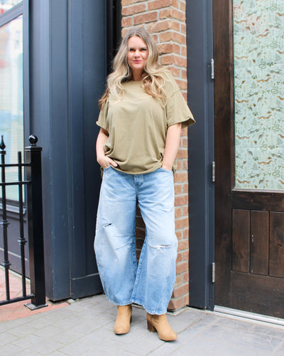 Good Luck Barrel Jeans