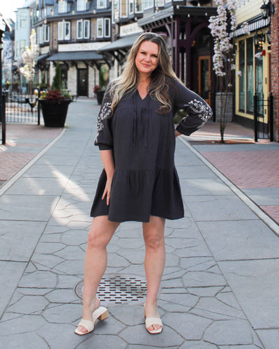 Rua Embroidered Dress