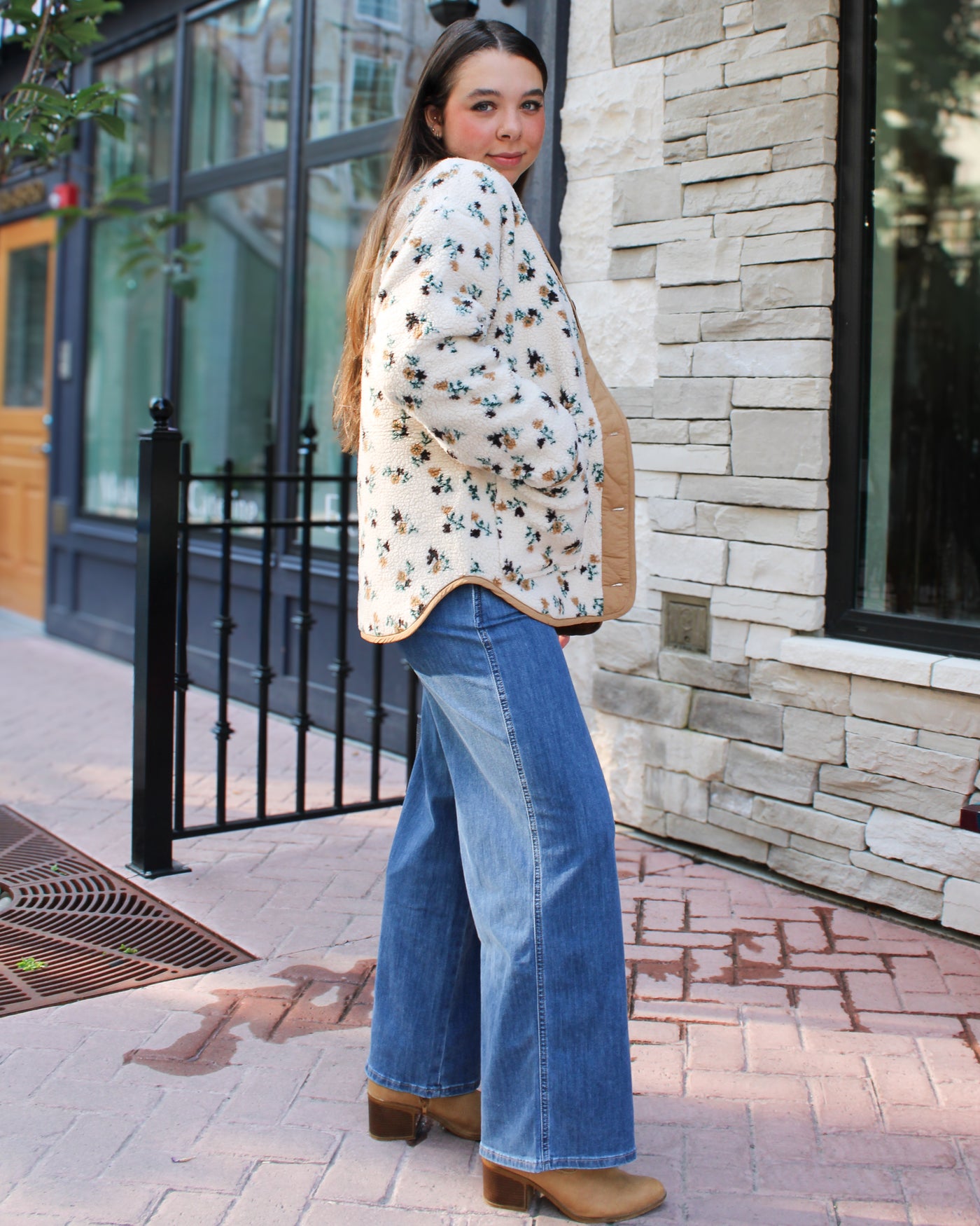 Sophia Sherpa Jacket