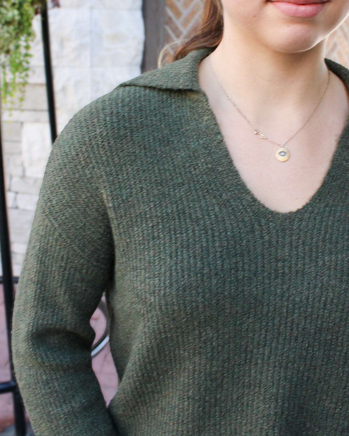 Nella Polo Knit Sweater