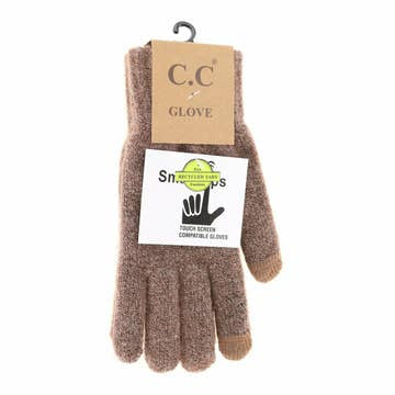 Heathered Soft Smart Tip Gloves