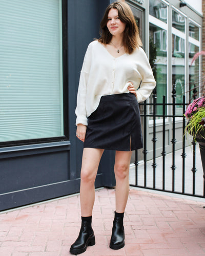Clara Penny Suede Skirt
