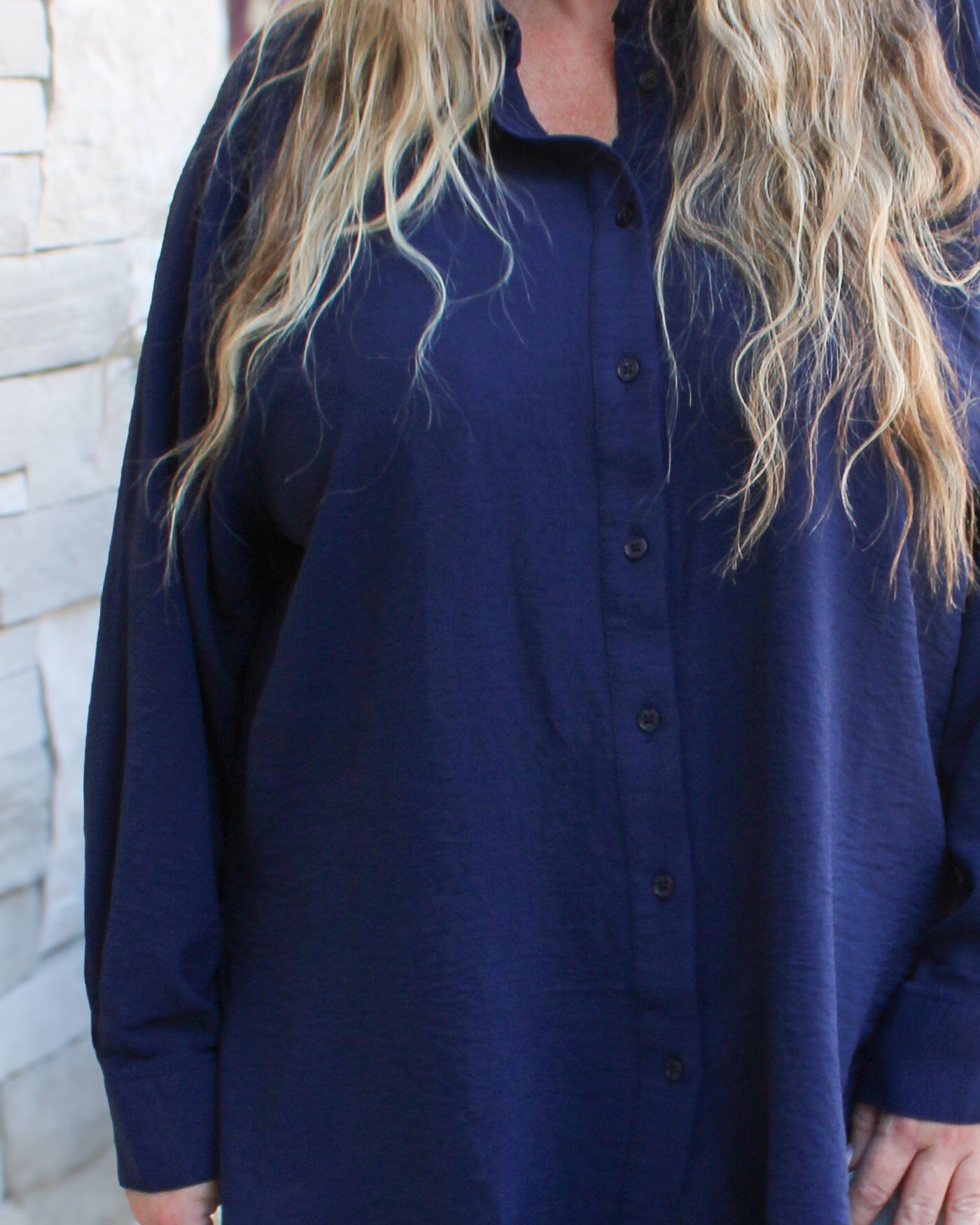 Woven Flowy Raglan shirt