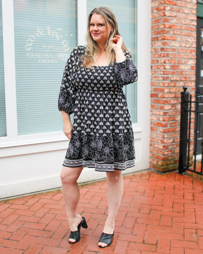 Embroidered Dress - Wear 2 Ways