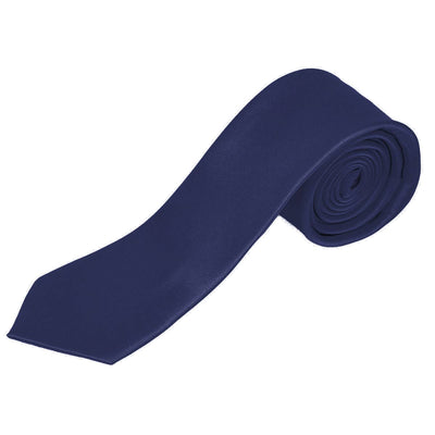 Poly Satin Slim Tie