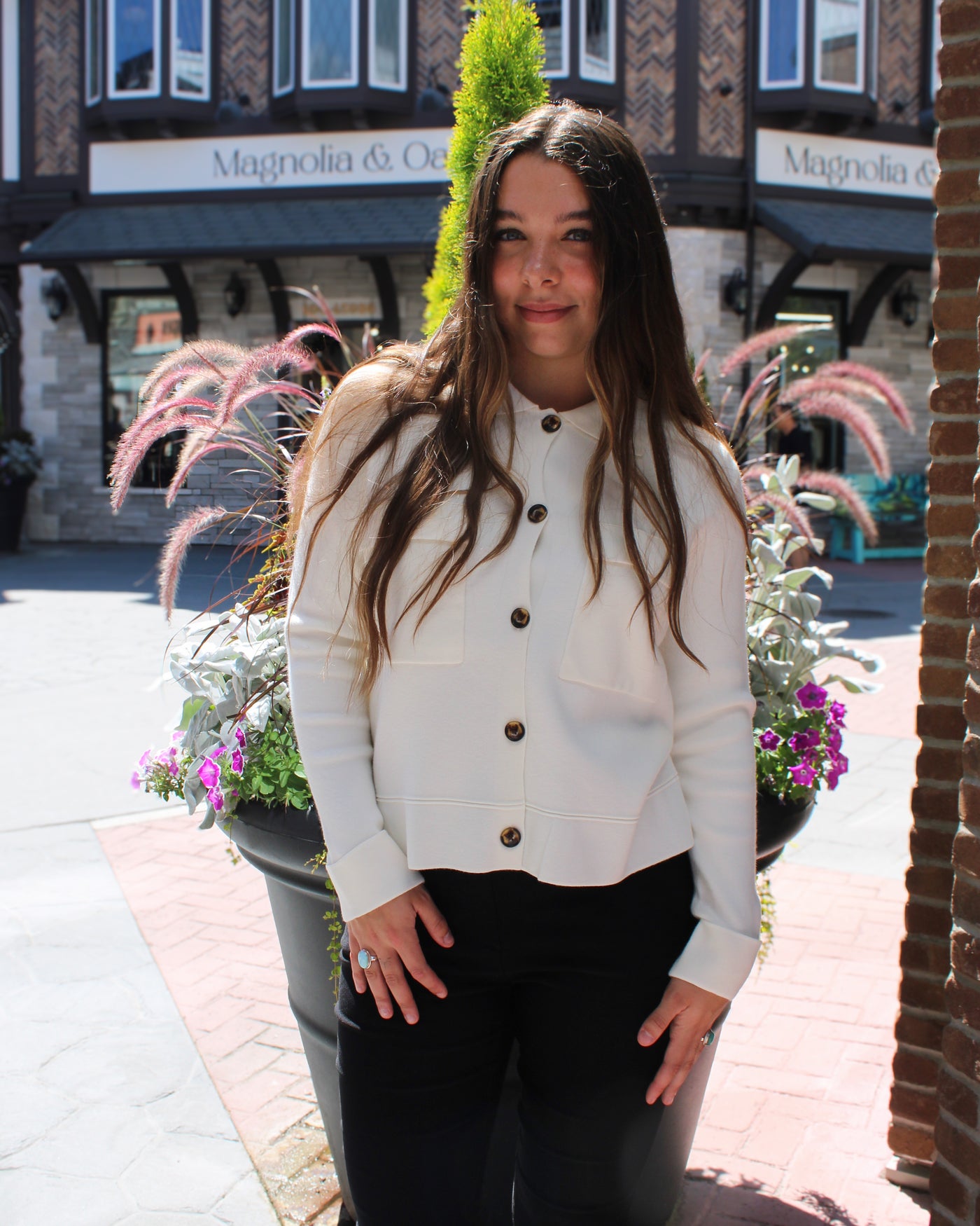 Double Knit Sweater Cardigan
