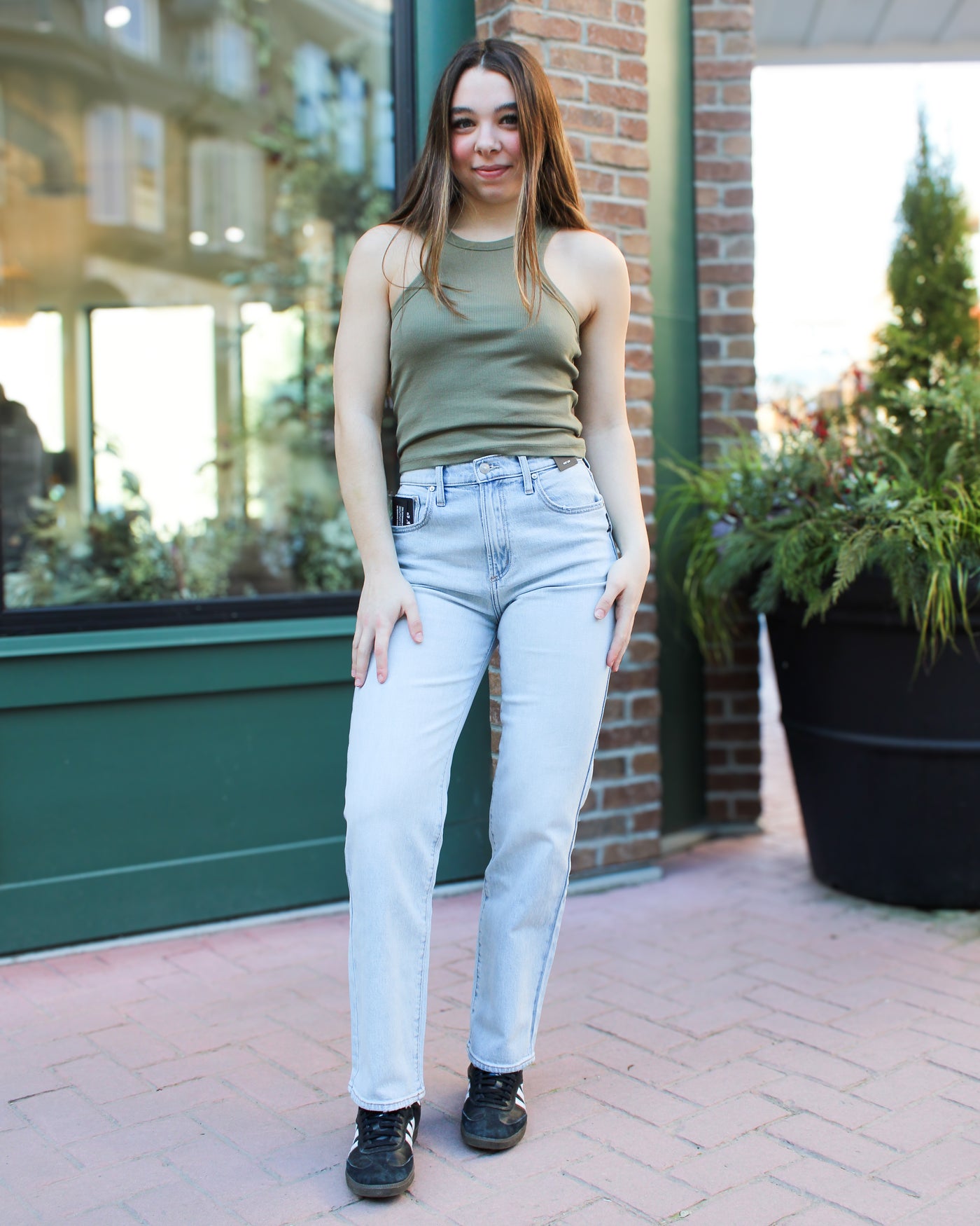Highly Desirable Straight Leg Jeans