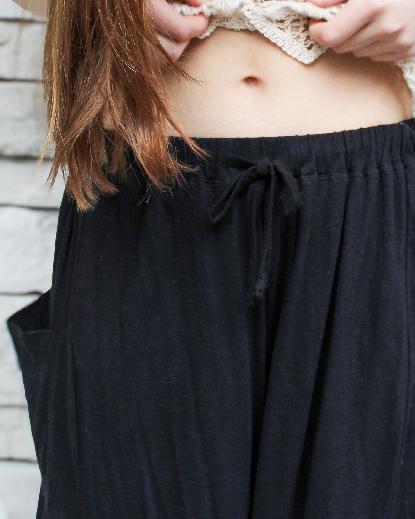 Hansen Drawstring Barrel Pants
