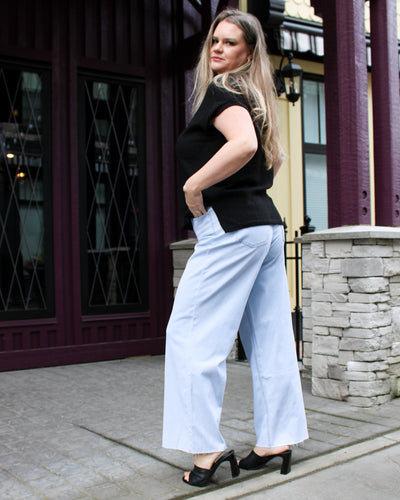 Brooke Limitless Stretch Wide Leg Jeans