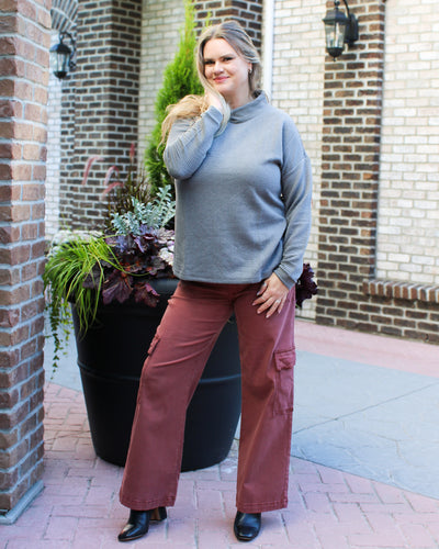 Quilted Tunic with Side Slits
