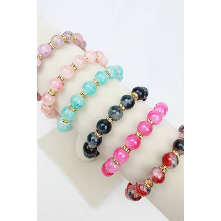 Soft Tone Beaded Bracelets