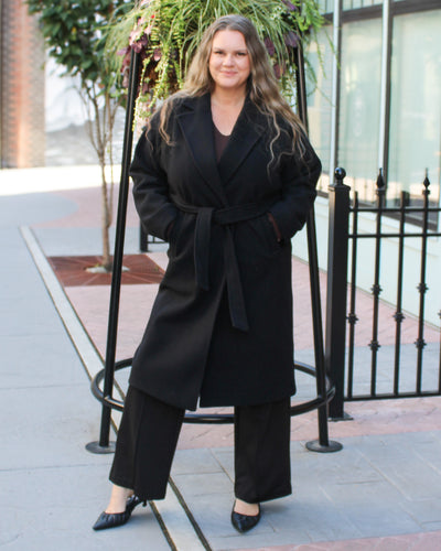 Jannet Belted Long Coat
