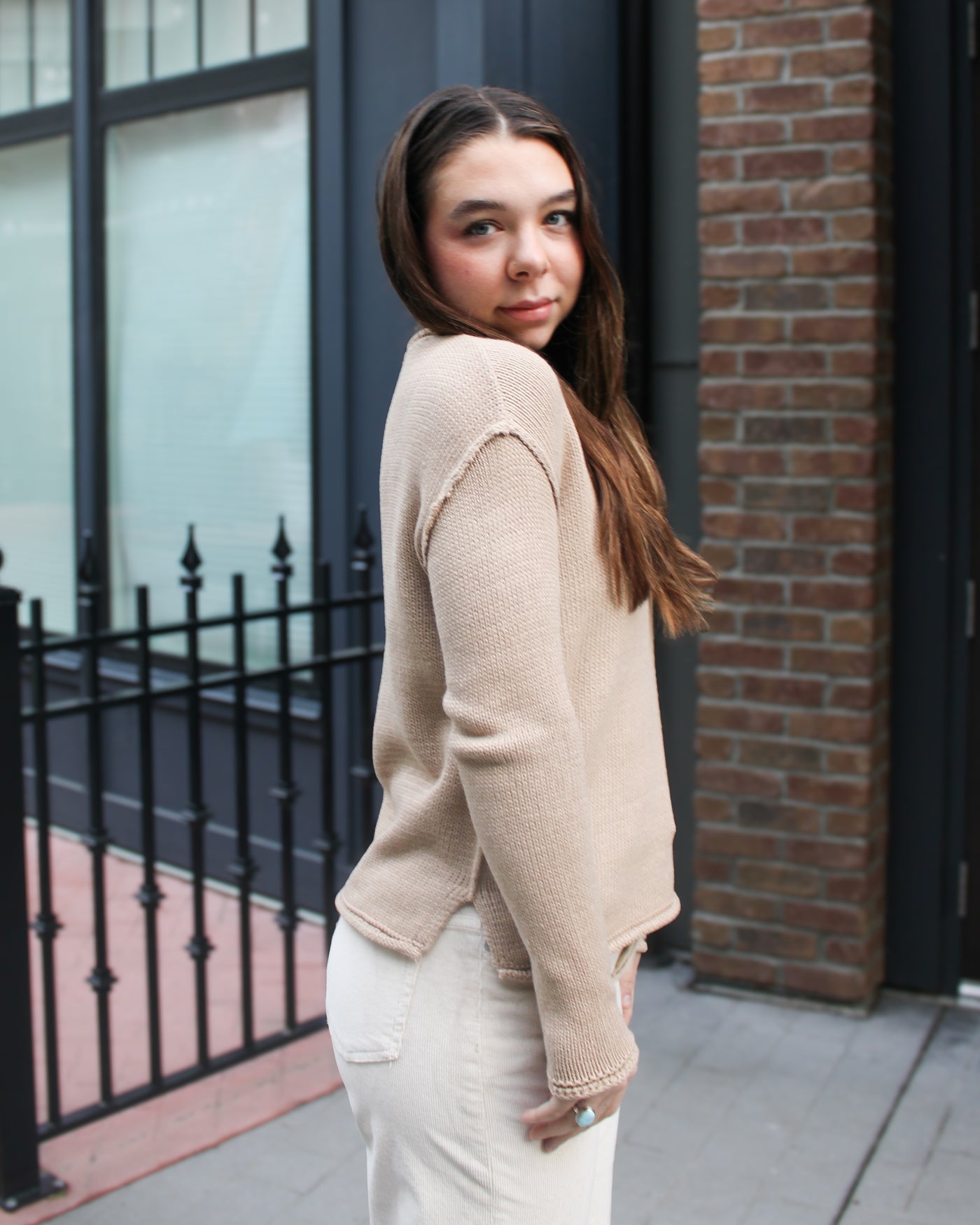 Kiri Crew Neck Sweater