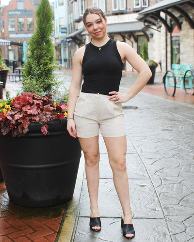 Brynni Zip Up Shorts