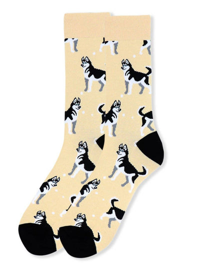 Men’s Printed Crew Socks