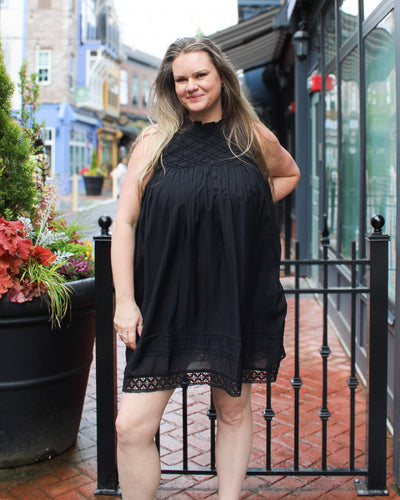 Lined Sleeveless Dress
