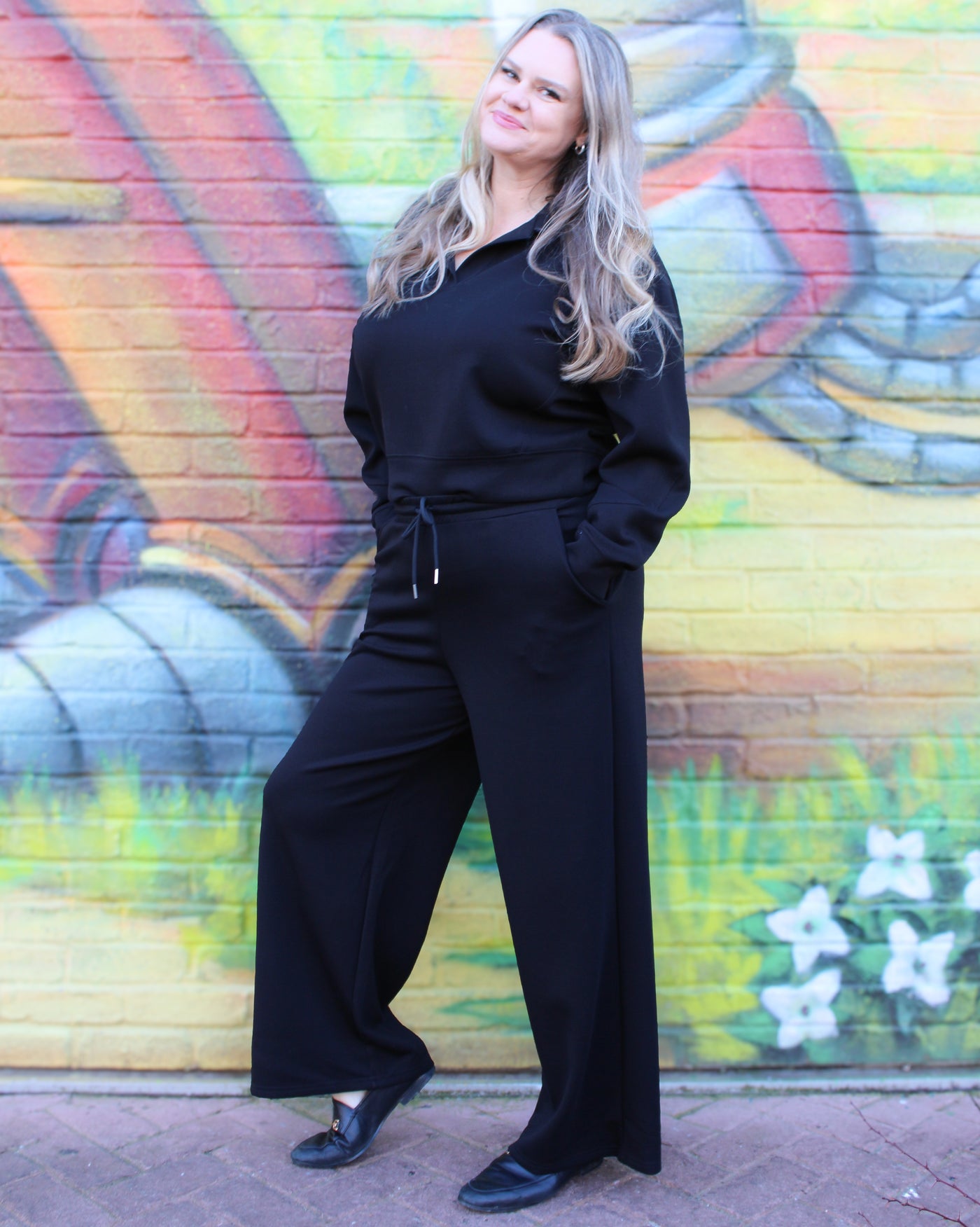 Vae Soft Knit Drawstring Pants