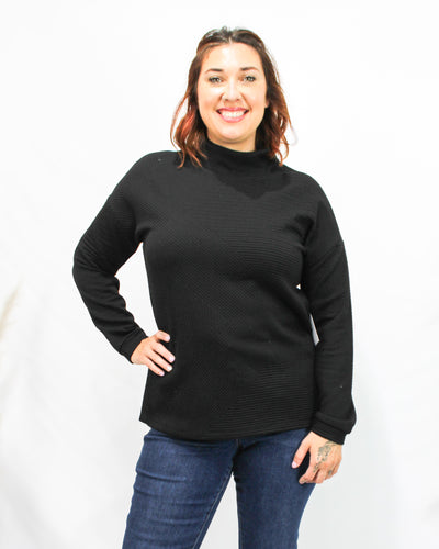 Quilted Tunic with Side Slits