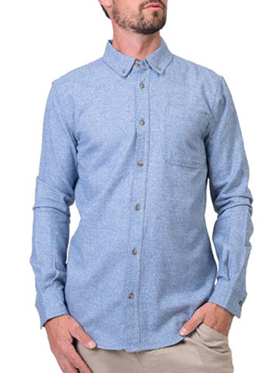 Quinn Solid Flannel Button Up