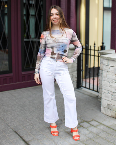 Lucia Mesh Top