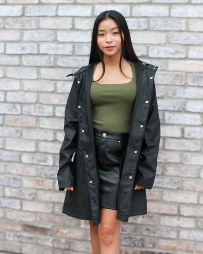 Sky A-Line Rain Coat