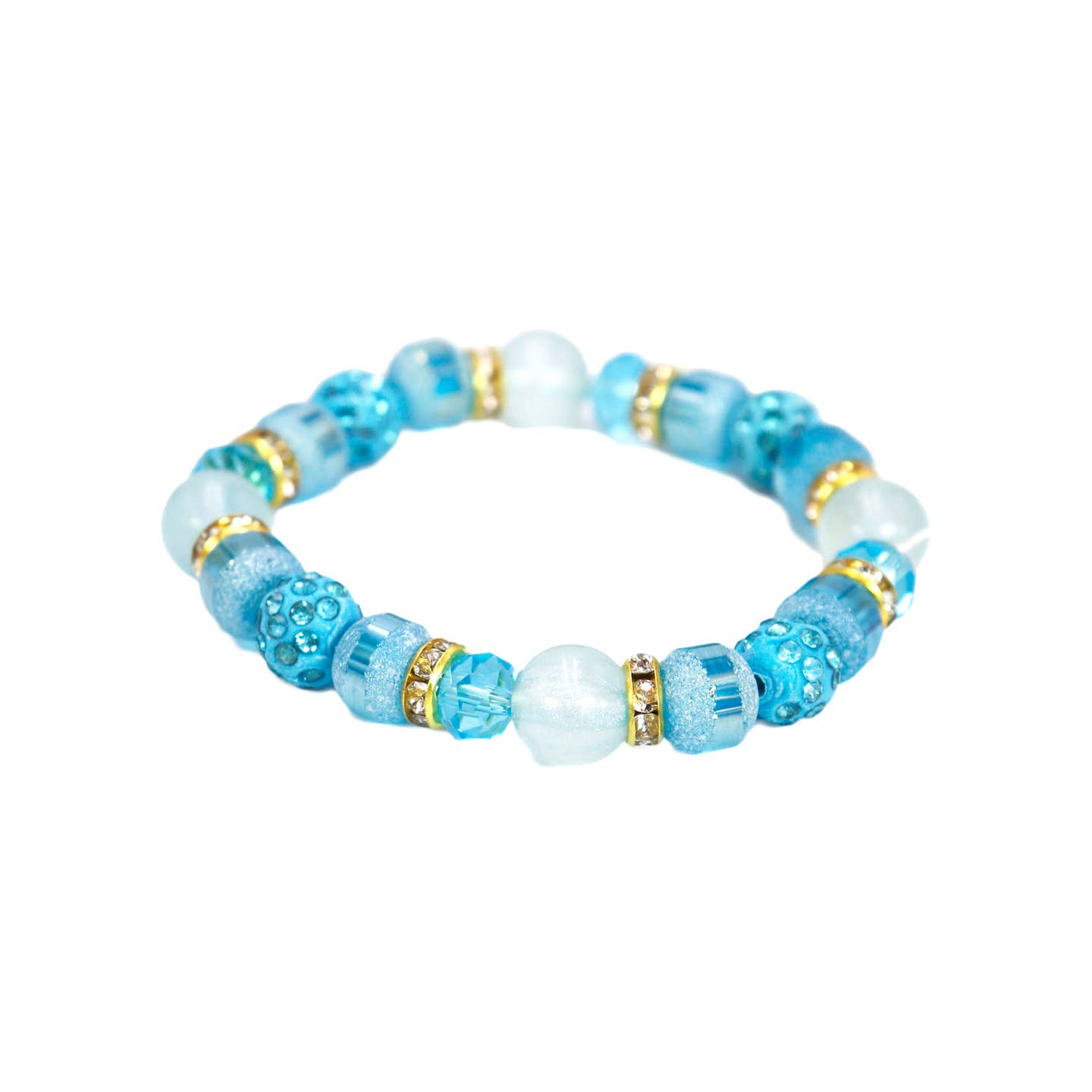 Glass Bead Stretch Bracelets
