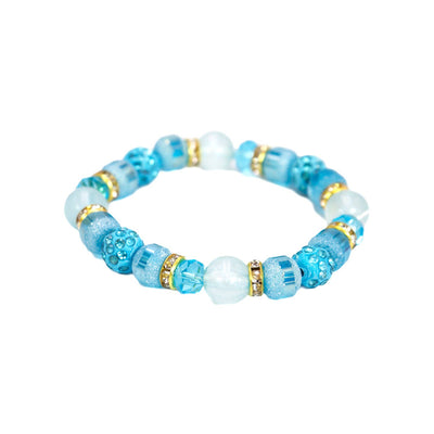Glass Bead Stretch Bracelets