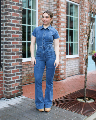 70’s Flare Jumpsuit
