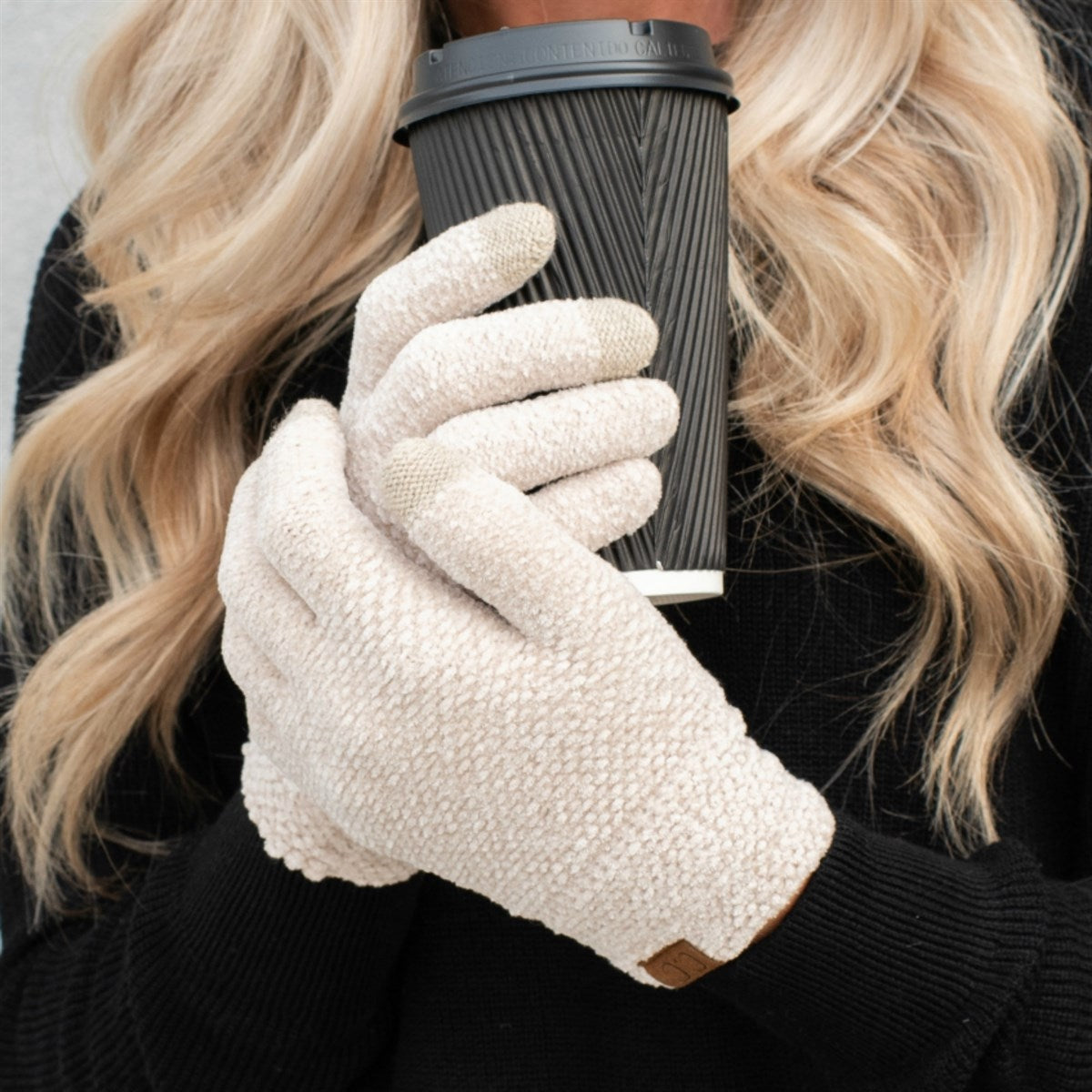 Chenille Touch Screen Glove