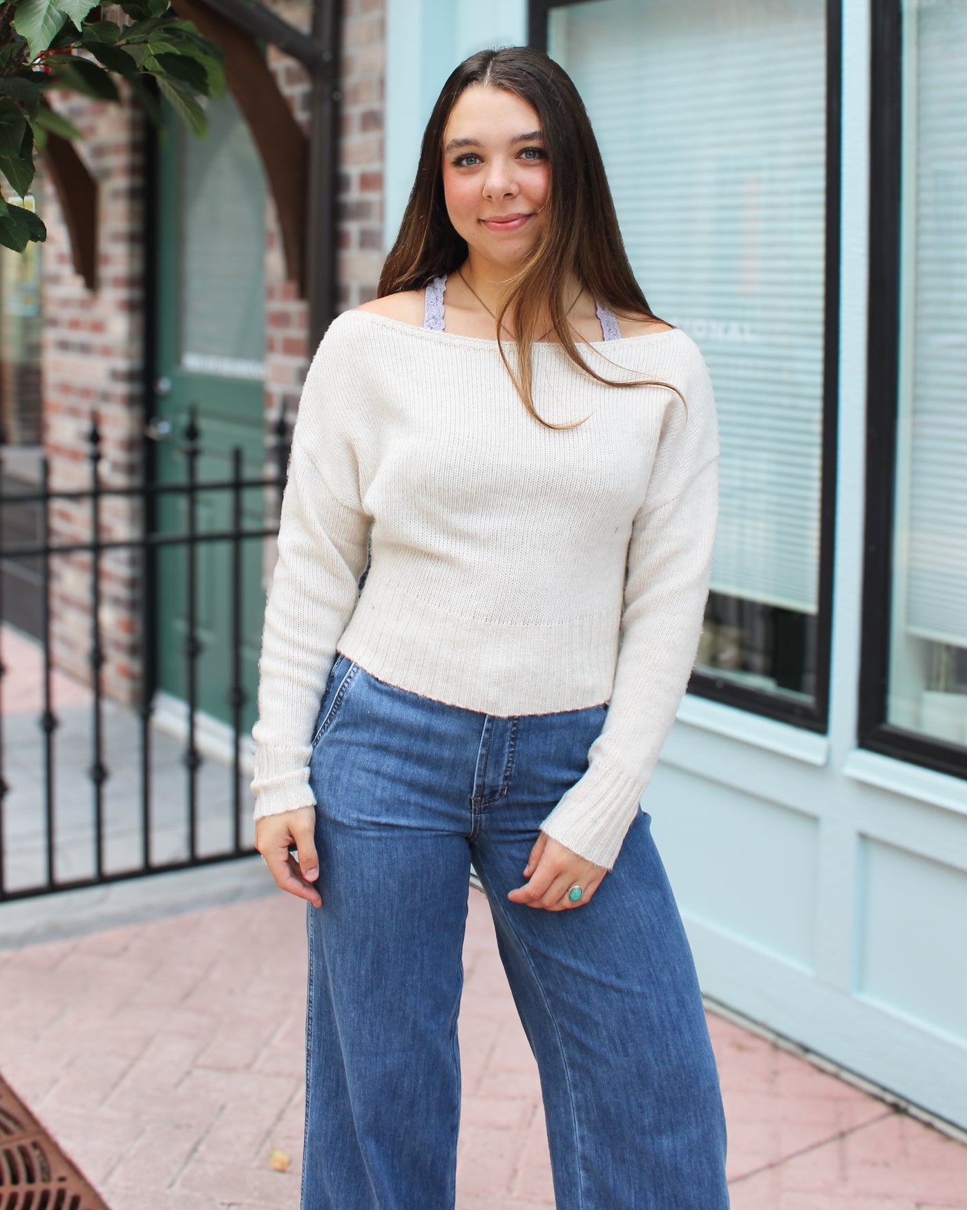 Winslet Boatneck Pullover