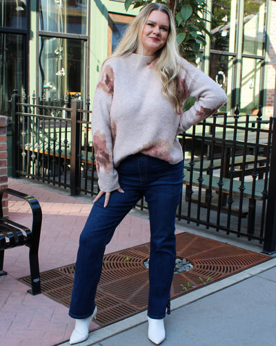 Audrey Pull On Microflare Jeans