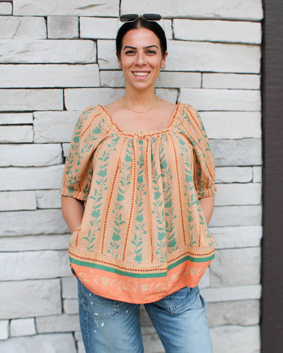 Santorini Printed Tunic