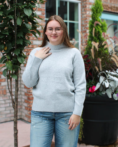 Anthousa Mock Neck Sweater