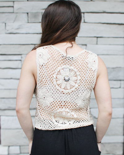 Kinta Crochet Vest